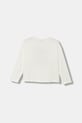 Mayoral longsleeve din bumbac 7020.8C.Junior.9BYA alb AW25