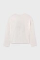 Mayoral longsleeve bawełniany 7020.8C.Junior.9BYA biały AW25