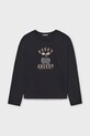 Mayoral longsleeve bawełniany 7021.8E.Junior.9BYA czarny AW25