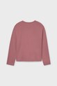 Fete Mayoral longsleeve din bumbac pentru copii 7023.8G.Junior.9BYA roz