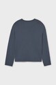 Fete Mayoral longsleeve din bumbac pentru copii 7023.8G.Junior.9BYA albastru