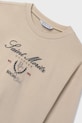 Fete Mayoral longsleeve din bumbac 7025.8H.Junior.9BYA bej