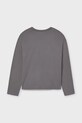 Dziewczynka Mayoral longsleeve bawełniany 7025.8H.Junior.9BYA szary