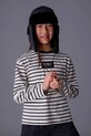 Mayoral longsleeve din bumbac pentru copii cu modele negru 7027.8K.Junior.9BYA