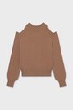 Mayoral sweter 7312.8C.Junior.9BYA brązowy AW25