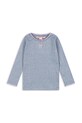 Дитячий лонгслів Konges Sløjd ROLI BLOUSE бавовна фіолетовий KS103967.9BYA