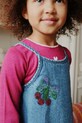 Детский лонгслив Konges Sløjd ROLI BLOUSE KS103967.9BYA бордо