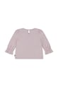 Βρεφικό βαμβακερό μακρυμάνικο Levi's LS KNOT FRONT KNIT TOP 1EN568 ροζ AW25