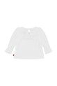 Levi's longsleeve bawełniany niemowlęcy BATWING LS FASHION KNIT TO 1EN569 biały AW25