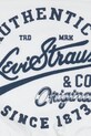 Κοριτσίστικα Παιδικό μακρυμάνικο Levi's VARSITY LS TEE 3EN503 λευκό