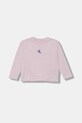 Calvin Klein Jeans longsleeve bawełniany dziecięcy bawełna różowy IG0IG02135.104.116.9BYA