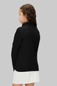 Dziewczynka Calvin Klein Jeans longsleeve dziecięcy z bawełną IG0IG03044.9BYA czarny