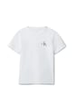 Dětské bavlněné tričko Calvin Klein Jeans IU0IU00719.104.116.9BYA bílá AW25