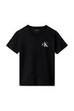 Calvin Klein Jeans t-shirt bawełniany dziecięcy IU0IU00719.104.116.9BYA czarny AW25