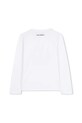 Karl Lagerfeld maglietta a maniche lunghe per bambini Z30940.114.150 bianco AW25