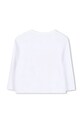 Karl Lagerfeld longsleeve in cotone bambino/a Z30962 bianco AW25