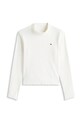 Tommy Hilfiger longsleeve dziecięcy z bawełną KG0KG08802.9BYA biały AW25