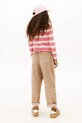 Tommy Hilfiger longsleeve dziecięcy z bawełną KG0KG08802.9BYA różowy