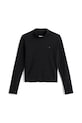 Tommy Hilfiger tricou cu mânecă lungă pentru copii, din bumbac KG0KG08802.9BYA negru AW25