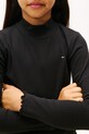 Дівчинка Дитячий лонгслів з бавовною Tommy Hilfiger KG0KG08802.9BYA чорний