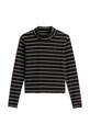 Παιδικό μακρυμάνικο Tommy Hilfiger KG0KG08867.9BYA μαύρο AW25