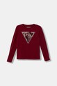 Дитячий лонгслів Guess аплікація червоний J5BI13.J1314.9BYA