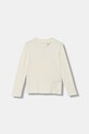 Guess longsleeve dziecięcy z elastanem beżowy J5BI14.J1314.9BYA