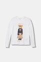 Guess longsleeve dziecięcy z elastanem biały J5BI16.J1314.9BYA