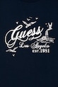 Dziewczynka Guess longsleeve dziecięcy J5BI18.J1314.9BYA granatowy