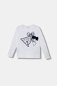 Guess longsleeve copii imprimeu alb J5BI28.J1314.9BYA