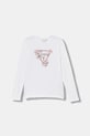 Guess longsleeve copii print alb J5BI31.J1314.9BYA