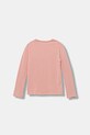 Dětské tričko s dlouhým rukávem Guess J5BI31.J1314.9BYA růžová AW25