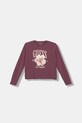 Guess longsleeve copii imprimeu burgundia J5BI33.J1314.9BYA