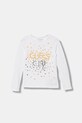 Guess longsleeve dziecięcy z elastanem biały K5BI00.J1314.9BYA
