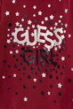 Dziewczynka Guess longsleeve dziecięcy K5BI00.J1314.9BYA bordowy