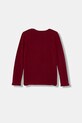 Guess longsleeve copii K5BI06.J1314.9BYA burgundia AW25