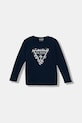 Детская футболка Guess хлопок тёмно-синий K5BI08.J1314.9BYA