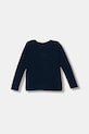 Guess longsleeve bawełniany dziecięcy K5BI09.J1314.9BYA granatowy AW25