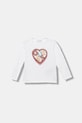 Детский лонгслив Guess с эластаном белый K5BI12.J1314.9BYA