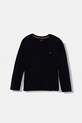 Dziewczynka Tommy Hilfiger longsleeve bawełniany dziecięcy 2-pack UG0UG00779.9BYA granatowy