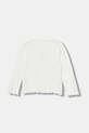 United Colors of Benetton longsleeve dziecięcy 3KIEG10KK.P.seasonal biały AW25