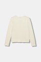 Детска блуза с дълги ръкави United Colors of Benetton 3P4ZC10QF.G.seasonal бежов AW25