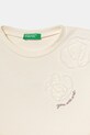 DÍVKA Dětské tričko s dlouhým rukávem United Colors of Benetton 3P4ZG10KP.P.seasonal béžová