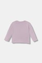 Παιδικό βαμβακερό μακρυμάνικο United Colors of Benetton 35RYG10K7.P.seasonal μωβ AW25