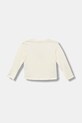 United Colors of Benetton longsleeve bawełniany dziecięcy 3I1XG10K8.P.seasonal beżowy AW25