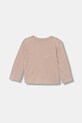 United Colors of Benetton longsleeve bawełniany dziecięcy 3I1XG10K8.P.seasonal różowy AW25