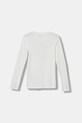 United Colors of Benetton longsleeve bawełniany dziecięcy 3I9WC10JR.G.reproposed biały AW25