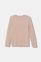 United Colors of Benetton longsleeve bawełniany dziecięcy 3I9WC10Q2.G.seasonal różowy AW25