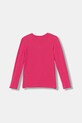United Colors of Benetton longsleeve bawełniany dziecięcy 3I9WC10Q2.G.seasonal różowy AW25