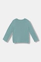 Παιδικό βαμβακερό μακρυμάνικο United Colors of Benetton 3I9WG10JS.P.seasonal τιρκουάζ AW25